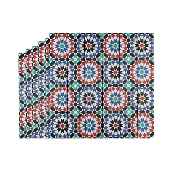 Color Matching eco-friendly Pattern Digital Printing XPE Foam Wall Sticker 8806-DY04