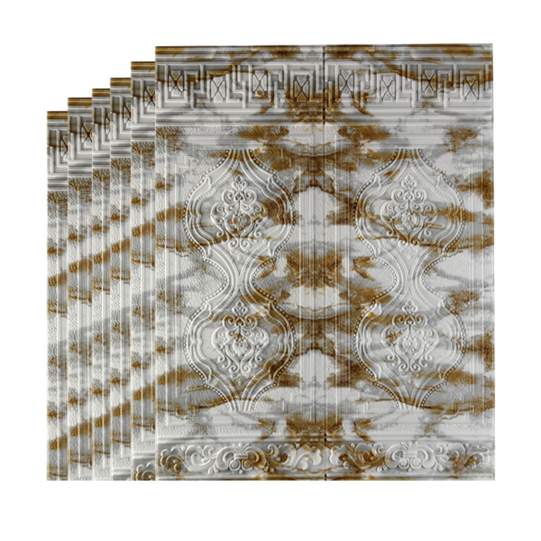 8mm Sound-Absorbing Pattern XPE Foam Wall Skirt panel 8817-FC42