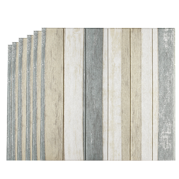 Color Matching 3mm Heat Insulation Wooden Grain Foam wallpaper 8806-AD39