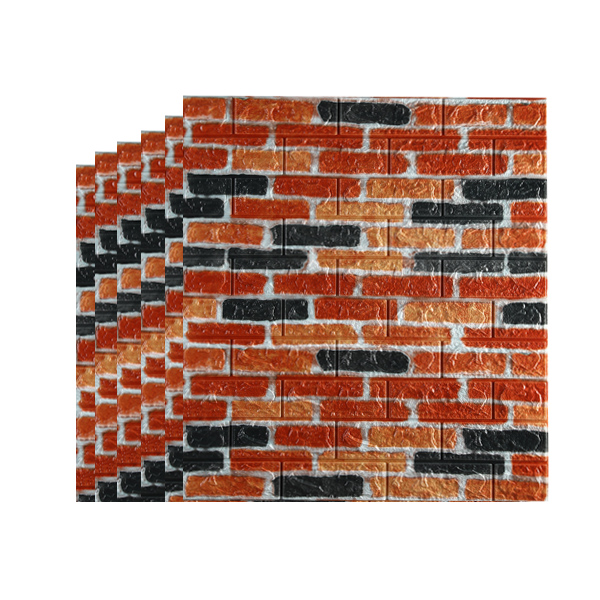 3D Color Matching Soundproof Brick Grain Foam wallpaper 8802-FC07